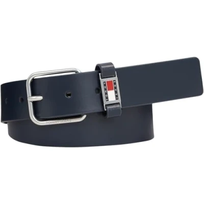 Image of Tommy Jeans Scanton Belt business, Men&#039;s, Size: 32, Dark night navy