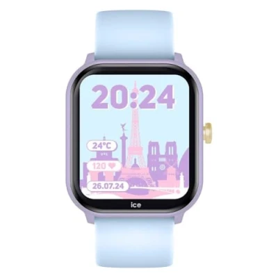 Image of Ice Watch SMART2 0 Smartwatch for kids, Size: Small, Purple soft blue