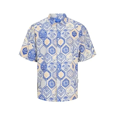 Image of Jack &amp; Jones Shirt, Men&#039;s, Size: XS, Dazzling blue