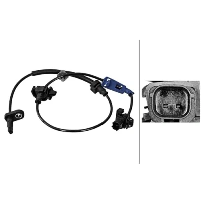 Image of Sensor, wheel speed HELLA 6PU 358 217 101