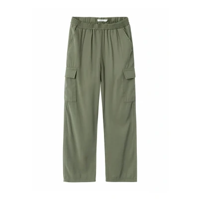 Image of Name it Straight FIT Cargo trousers for kids, Size: 6y, Deep lichen green