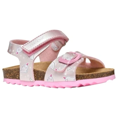 Image of Geox Chalki GIRL Baby shoes for kids, Size: 9K, Pink Synthetics