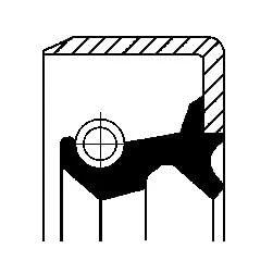 Image of Seal Ring CORTECO 19019541B