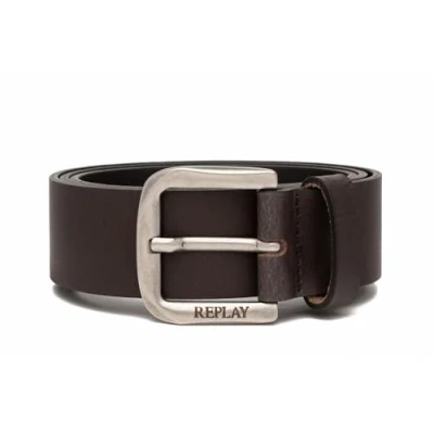 Image of Replay Belt, Men&#039;s, Size: 36, Black brown