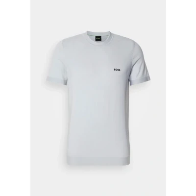 Image of BOSS Momentum LITE Basic Tshirt, Men&#039;s, Size: XL, Light pastel grey