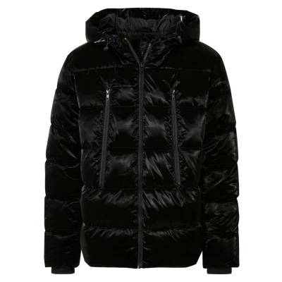 Image of Urban Classics Shark SKIN Puffer Winter jacket, Men&#039;s, Size: XXL, Black