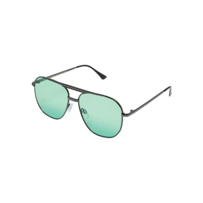 Image of Urban Classics Manila Sunglasses, Size: One Size, Gunmetal leaf