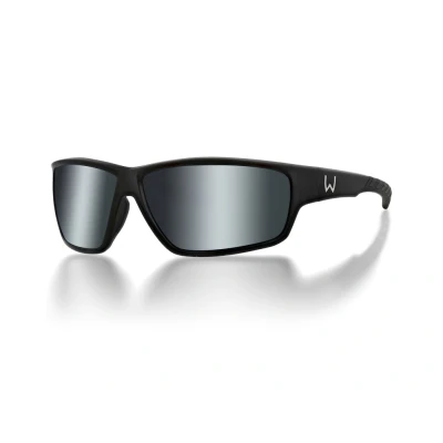 Image of Westin W6 Sport 20 Matte Black LB Smoke LM Silver Flash AR Blue Polarised sunglasses