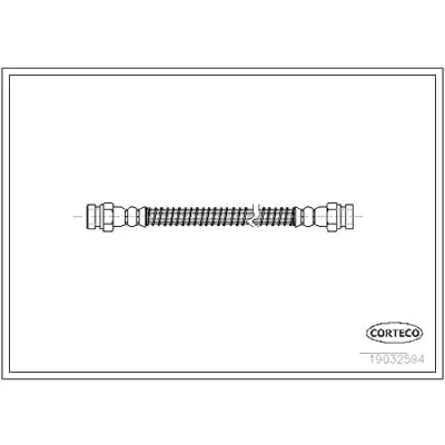 Image of Brake Hose CORTECO 19032594