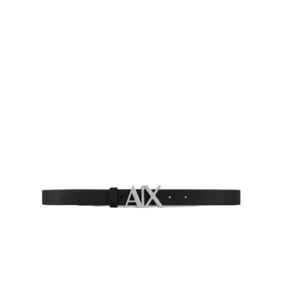Image of Armani Exchange WOMAN&#039;S BELT Belt, Women&#039;s, Size: 30, Nero
