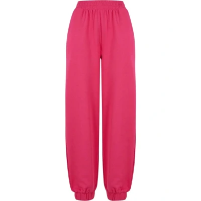 Image of Urban Classics Ballon Tracksuit bottoms, Women&#039;s, Size: XS, Hibiskuspink