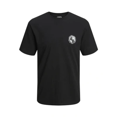 Image of JACK &amp; JONES Men&#039;s Polo Shirt, Black, L