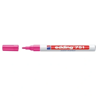 Image of EDDING 751 Paint Marker Pen Bullet TIP Pink