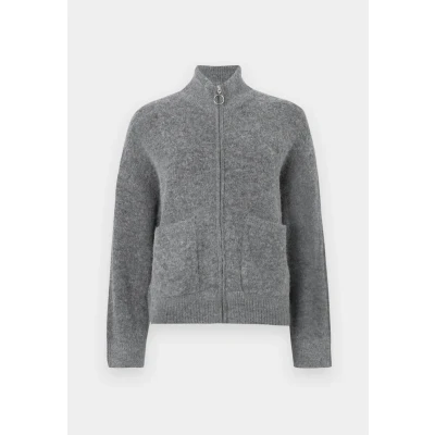 Image of Selected Femme Slfsia RAS Cardigan for kids, Size: Small, Medium grey melange