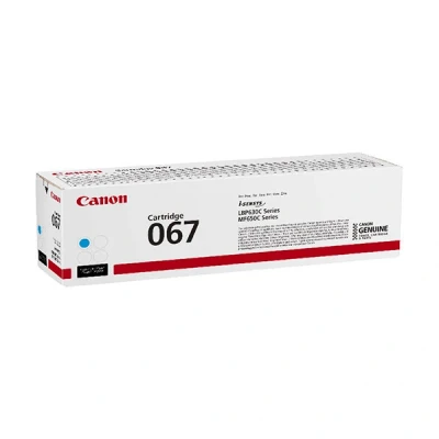 Image of Canon 067 Toner Cartridge 1 Piece(s) Original Cyan