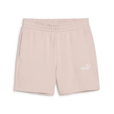 Image of Puma Small LOGO HIGH Waist Shorts Sports shorts, Women&#039;s, Size: Small, Rose quartz