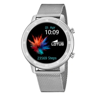 Image of Lotus Smartwatch, Men&#039;s, Size: One Size, Grey/silver