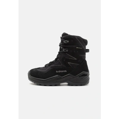 Image of Lowa LINO GTX JR Unisex Winter boots for kids, Size: 13K, Schwarz/grau Leather and textile