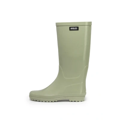 Image of Aigle Women&#039;s Eliosa Marine Rain Boot, Almond, 3.5 UK