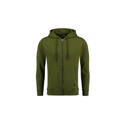 Image of Key Largo Confidence Zipup sweatshirt, Men&#039;s, Size: 3XL, Pesto green