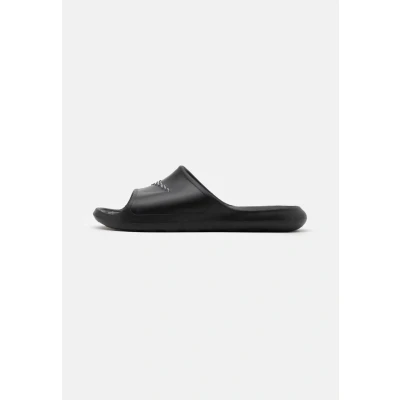 Image of Nike Sportswear Victori ONE Slide Pool slides, Size: 8, Black/white shoes