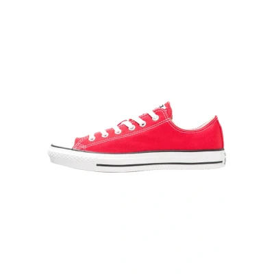 Image of Converse Chuck Taylor ALL STAR OX Trainers, Size: 9, Red Textile