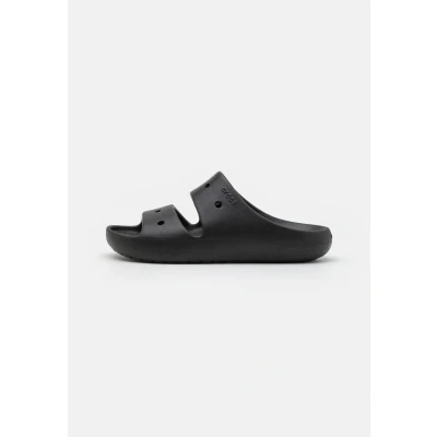 Image of Crocs Classic Unisex Pool slides, Size: M5W6, Black Synthetics
