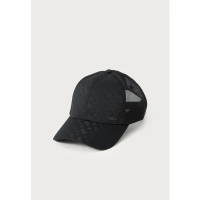 Image of BOSS ZED Trucker ME Cap, Men&#039;s, Size: One Size, Black