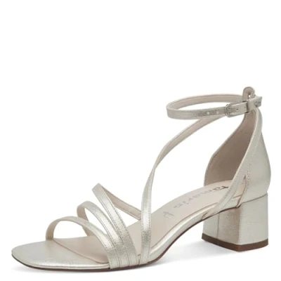 Image of Tamaris Sandals, Women&#039;s, Size: 3.5, Champagne shoes