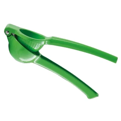 Image of HENDI Lemon Squeezer for Limes, Citrus Juicer, Lime Squeezer, Powder Coated Aluminium, 203 x 60 40 mm, Green