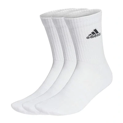 Image of adidas Unisex Cushioned Crew Socks 3 Pairs (Pack of 1)