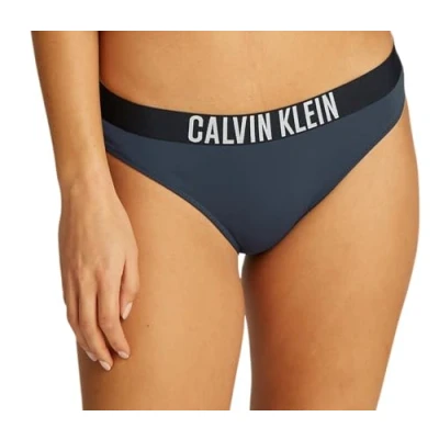 Image of Calvin Klein Swimwear Bikini bottoms, Women&#039;s, Size: Medium, India ink