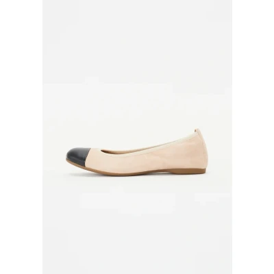 Image of Gabor Ballet pumps, Women&#039;s, Size: 3.5, Oak/schwarz Suede