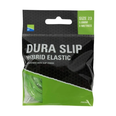 Image of Preston Dura Slip Hybrid Elastic Size 23 Green 3,0mm Terminal tackle