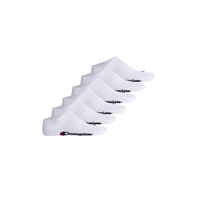 Image of Champion 6PK Trainer socks, Size: 2.5 5, Wht ns