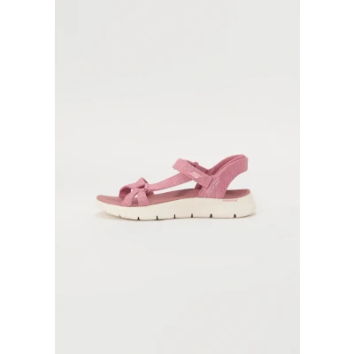 Image of Skechers GO WALK FLEX Sandals, Women&#039;s, Size: 38, Mauve shoes