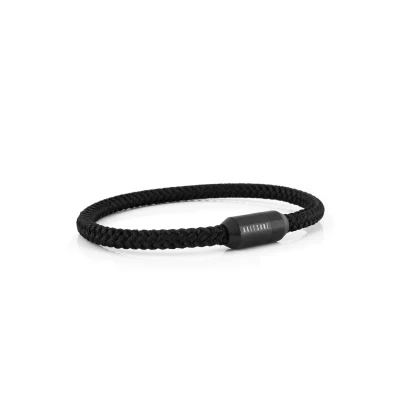 Image of Akitsune Silva Bracelet, Men&#039;s, Size: 7,87&#039;&#039;, Schwarz