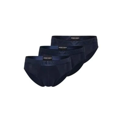 Image of Emporio Armani Brief 3 PACK Briefs, Men&#039;s, Size: XL, Blu