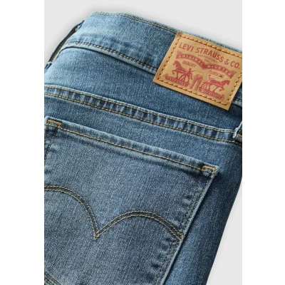 Image of Levi&#039;s Women&#039;s 314 Shaping Straight Jeans, Eternal Indigo Mid, 30W / 30L