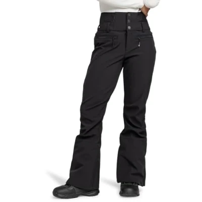 Image of Roxy Rising HIGH PANT Snowboard pants, Women&#039;s, Size: Small, True black