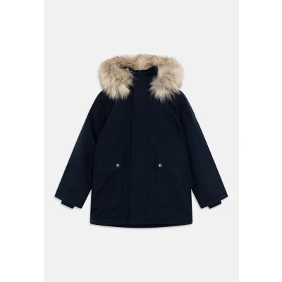 Image of Name it Nkmmillo LONG Parka for kids, Size: 14y, Dark sapphire