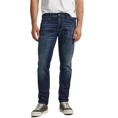 Image of Pepe Jeans Stanley Tapered Fit, Men&#039;s, Size: 30x34, Denim