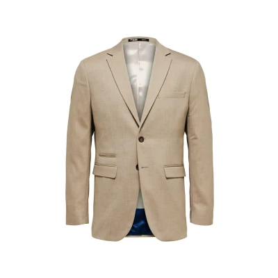 Image of Selected Homme Suit jacket, Men&#039;s, Size: 36R, Sand