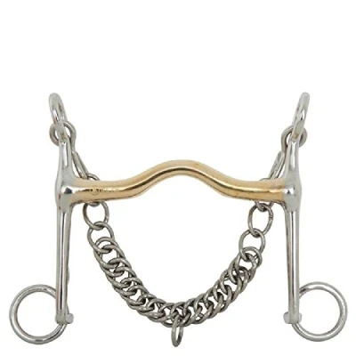 Image of BR Weymouth Curb Bit Soft Contact 14 mm Shanks 140