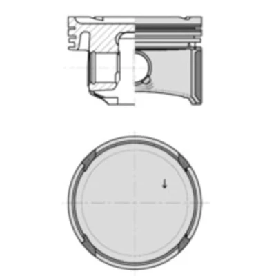 Image of Piston KOLBENSCHMIDT 40795610