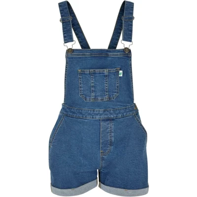 Image of Urban Classics Dungarees, Women&#039;s, Size: 5XL, Clearblue washed