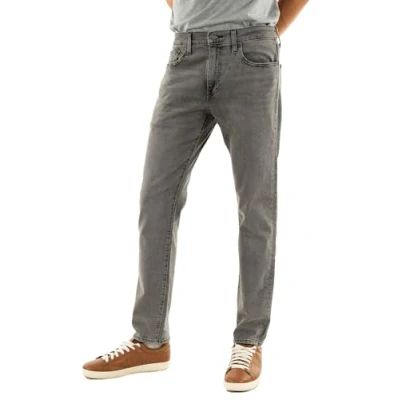 Image of Levi&#039;s 502 Taper Slim fit jeans, Men&#039;s, Size: 40x32, Grey denim