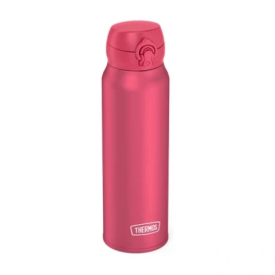Image of Thermos ULTRALIGHT BOTTLE 0.75 L, Deep Pink Matt, Stainless Steel Flask, 10 Hot / 20 Hours Cold, Completely Tight for Water, Tea, Silent Drinks