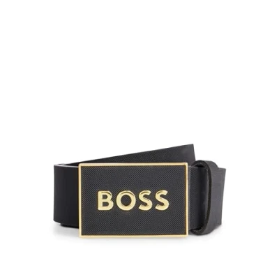 Image of BOSS ICON Belt, Men&#039;s, Size: 30, Black
