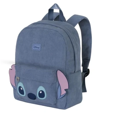 Image of Disney Lilo and Stitch Sight Roy Backpack, Blue, 34.5 x 27 cm, Capacity 11 L, Blue Stitch, One Size, Backpack